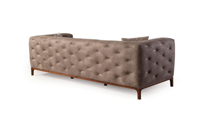Chesterfield Design Divano Imbottito Moderno Divano 3+3+1 Set