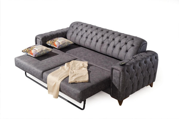 Set di divani Chesterfield, set di mobili imbottiti con 3+3+1 divani, gruppo di posti a sedere.
