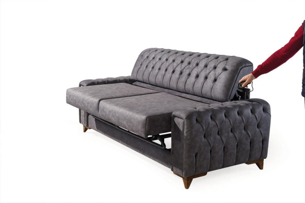 Set di divani Chesterfield, set di mobili imbottiti con 3+3+1 divani, gruppo di posti a sedere.