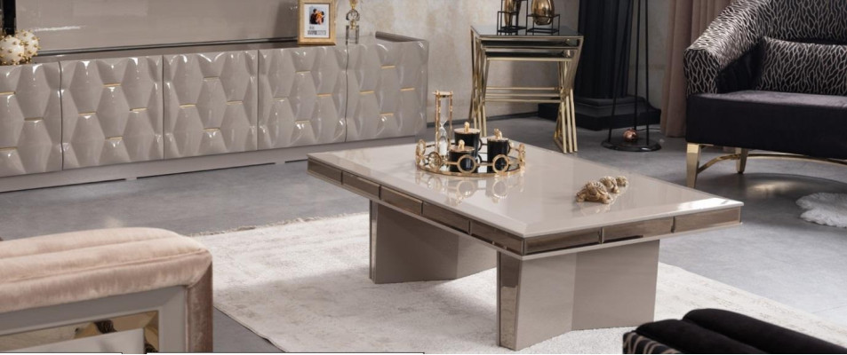 Soggiorno Design Tavoli Mobili Tavolo di Lusso Tavolino in Legno Moderno Tavolino