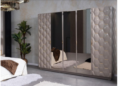 Armadio guardaroba Armadio di lusso in legno Armadi Mobili Design di lusso Nuova camera da letto