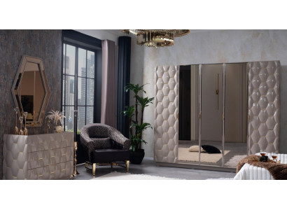 Armadio guardaroba Armadio di lusso in legno Armadi Mobili Design di lusso Nuova camera da letto
