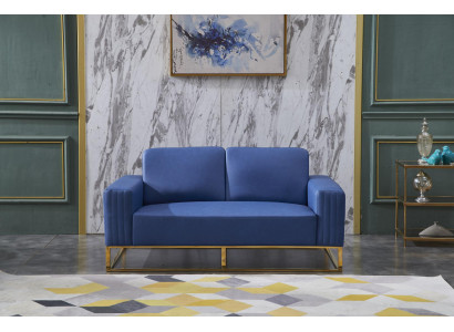 Couch in ecopelle Divano Design di lusso Designer 2 posti Mobili Classica