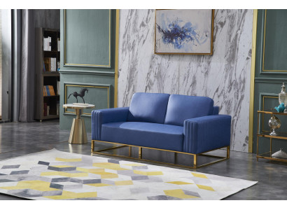 Couch in ecopelle Divano Design di lusso Designer 2 posti Mobili Classica