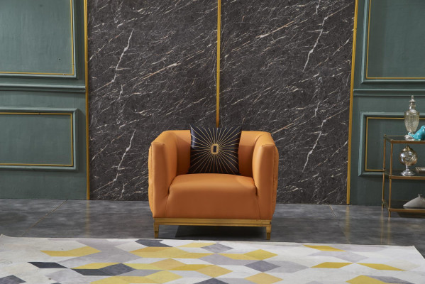 Sedia Design Divano Divano Posti in Pelle Lounge Decorazione Club Imbottitura di Lusso Orecchie