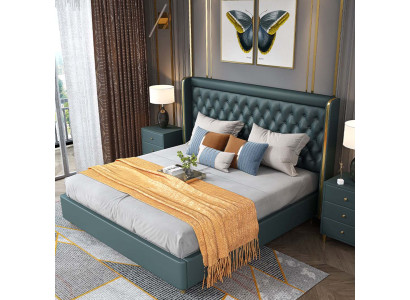 Letto classico Letto matrimoniale Letti in legno Decorazioni Stile country Casa di campagna Legno autentico