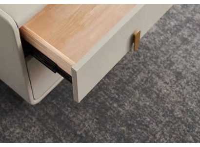 Progettazione Notturno Decorazione Tavolino Metallo Lucido Tavoli Console Camera da Letto