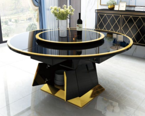 Set di sedie da pranzo in metallo per sala da pranzo con tavoli e sedie 6x + set da tavolo   Set di sedie da pranzo in metallo per sala da pranzo con tavoli e sedie 6x + set da tavolo