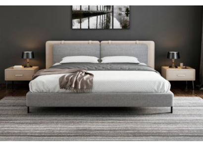 Letto matrimoniale Letto letto matrimoniale Design di lusso Letti di lusso Letto imbottito Letto di design
