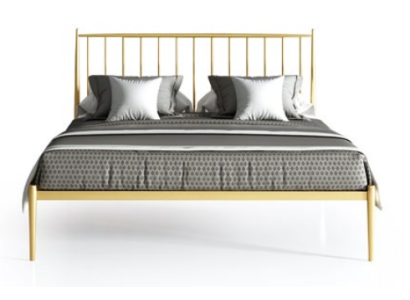Mobili in pelle design italiani per camera da letto matrimoniale 180x200cm.
