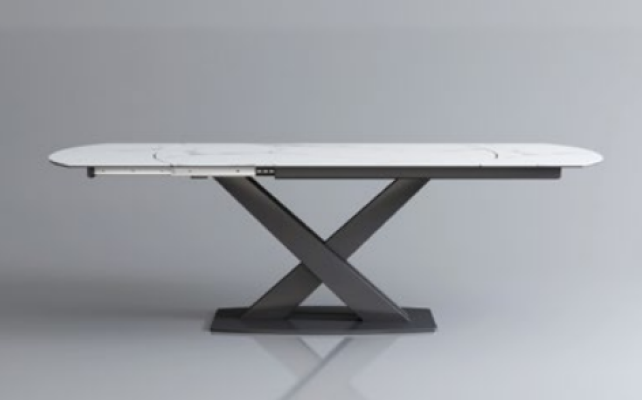 Tavolo da pranzo in legno moderno 120/180cm sala da pranzo tavolo allungabile.