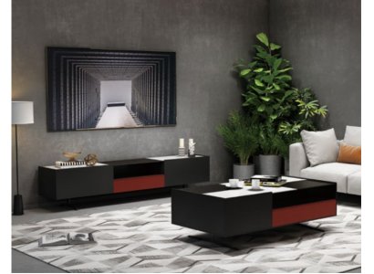 Mobile soggiorno credenza rtv cassettiera mobile TV moderno decorativo lowboard