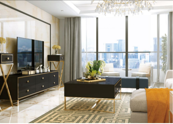 Tavolino da salotto decorativo Tavolino da caffè Tavolo Design Tavolino d'appoggio Tavolino da soggiorno