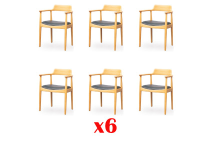 Set da pranzo 6 sedie gruppi gruppo sedia Set completo