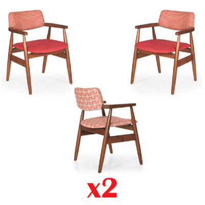 Set di sedili Gruppo Nuovo Sedia reclinabile Ristorante Industria Set da pranzo Sedie