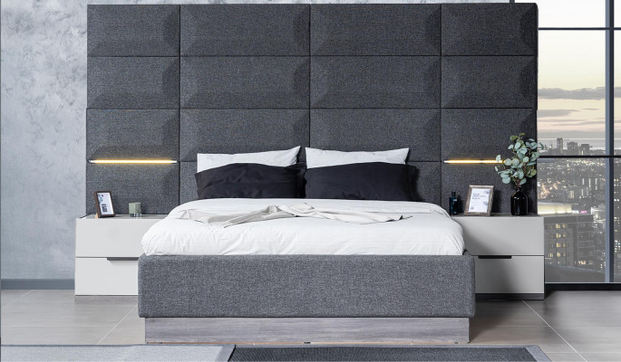 Letto Letto matrimoniale Letti Mobili Arredamento Nuovo Design mobili Lucido Camera da letto