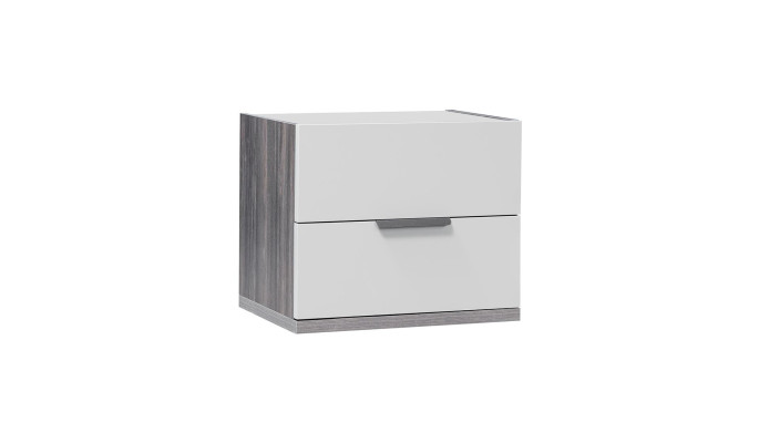 Set di mobili per camera da letto completo Letto 2 comodini Tavolo trucco Specchio 5 pezzi Nuovo