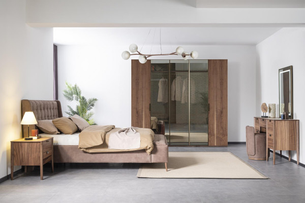 Design Poltrona Banca Lusso Pouf Tavolino da toeletta Sgabello Sedia imbottita rotonda