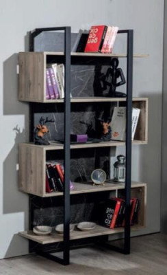Stanze per giovani Loft Set camera da letto comodino Libreria Scrivania Armadio