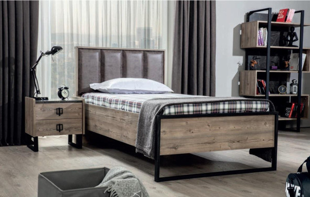 Set camera da letto per bambini Letto comodino Armadio Cassettiera Camera da letto Nuovo