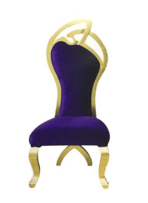 Trono sedie poltrona velluto reale imbottita Chesterfield monoposto stile antico