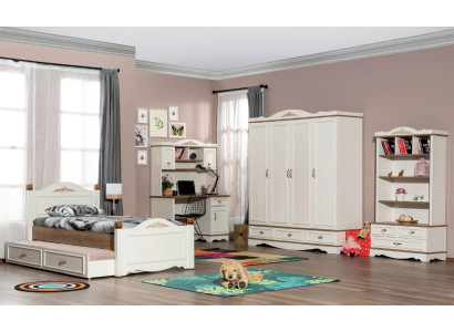 Lettino per bambini Camera da letto Letto Camera da letto Design Mobili di lusso Legno Camera per ragazzi