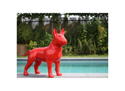 Designer Figur Statua Figure Moderne Decorazione Cane Scultura Sculture da Giardino
