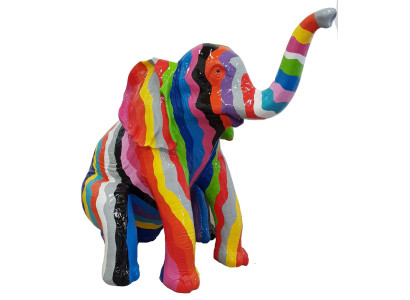 Designer, Statua in stile moderno, Decorazione con figure innovative, Elefante decorativo, Sculture da giardino.