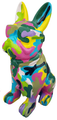 Can design figure sculture bulldog modern sculpture decorative sculpture new