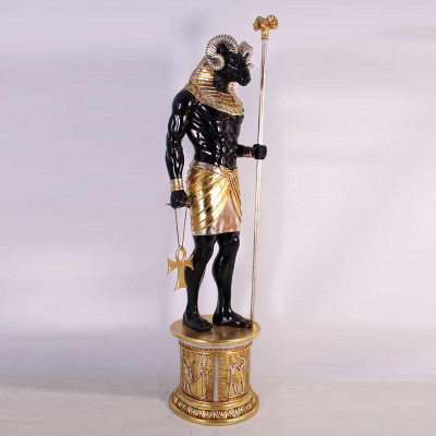 Designer Figur Moderne Figuren Dekoration Ägyptischer Gott Khnum Skulpturen Neu  Designer figure Moderne figure Decorazioni Dio egizio Khnum Sculture Nuove