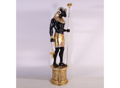 Designer Figur Moderne Figuren Dekoration Ägyptischer Gott Khnum Skulpturen Neu  Designer figure Moderne figure Decorazioni Dio egizio Khnum Sculture Nuove