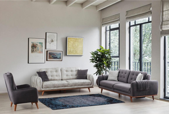 Chesterfield poltrona Relax Club Divano Singolo Divano Rivestito Arredamento Marrone