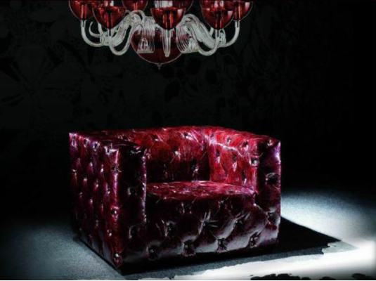 Chesterfield poltrona divano in pelle lussuoso poltrona Bordeaux club nuova