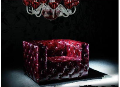 Chesterfield poltrona divano in pelle lussuoso poltrona Bordeaux club nuova