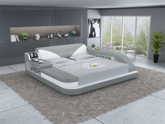 Letto multifunzionale Letti matrimoniali Letto moderno con telaio Letti 180x200cm