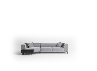 Divano ad angolo a L imbottito Stile soggiorno Mobili Divani Couch 340x165