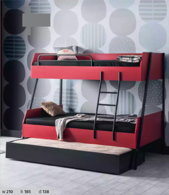 Letto per bambini letto per bambini Design per bambini Moderno Letto Camera dei bambini Legno Letti