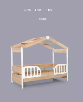 Letti per bambini in legno Camera da letto Appartamento Mobili Nuovo Letto Camera giovanile
