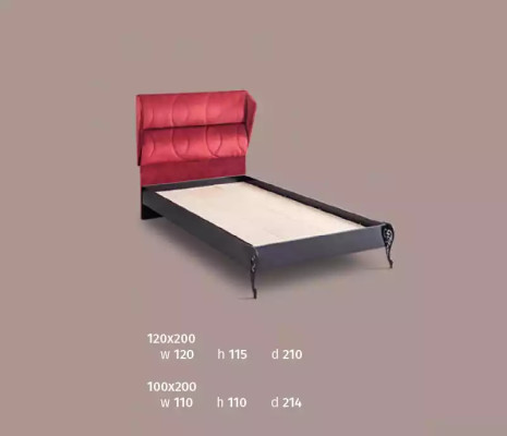 Camera da letto per bambini Rosso Nero Classica Completa Armadio Letto