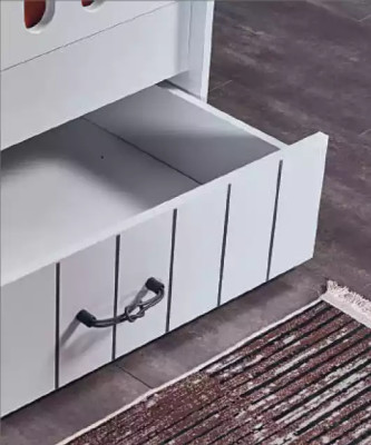 Bambino Camera da letto Camera da letto Letto Comò Armadio 3 pezzi.