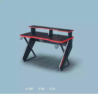 Camera da letto per bambini giocatori Letto Tavolo Guardaroba 3 pezzi.