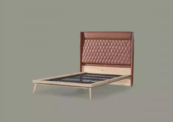 Design letti letto per ragazzi Camera da letto Letto in legno Imbottito 120x200cm