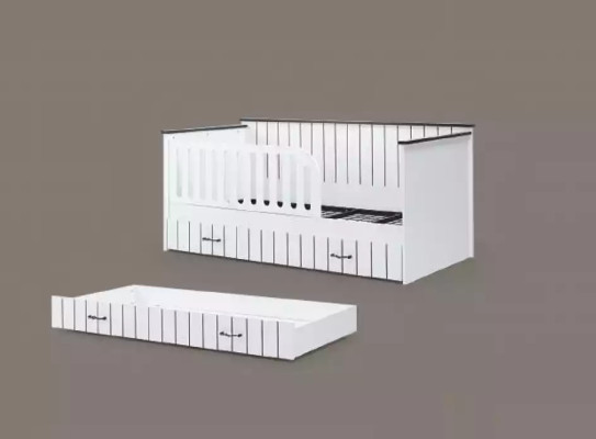 Design moderno di mobili per bambini Letti letti Letto bianco Nuova camera per bambini