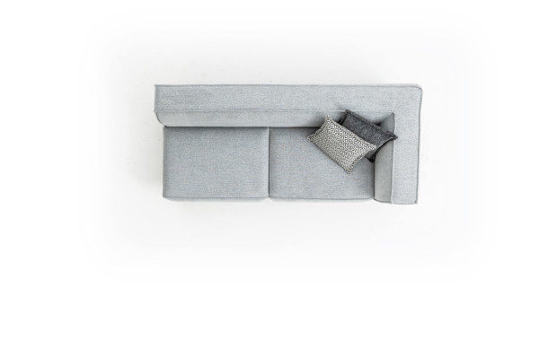 Divano a L Divano Imbottito Soggiorno Design Moderno Divano Angolare Tessuto Divani