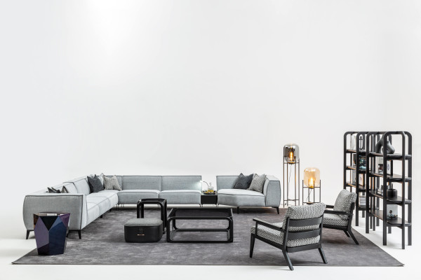 Divano ad angolo a forma di U Soggiorno Divani imbottiti Divani Mobili Stile Divano Couch