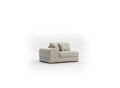 Divano a forma di U design moderno lussuoso soggiorno grande grigio nuovissimo.
