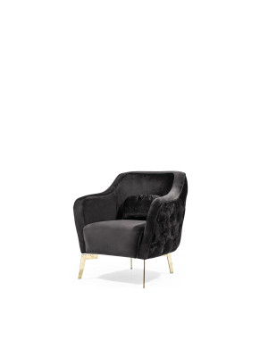 Divano Chesterfield 3 posti in tessuto bianco di lusso con poltrona e divanetto.