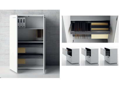 Armadio per schede Mobili Registro Armadi Ripiano Ufficio Arredamento Armadio Frezza di lusso