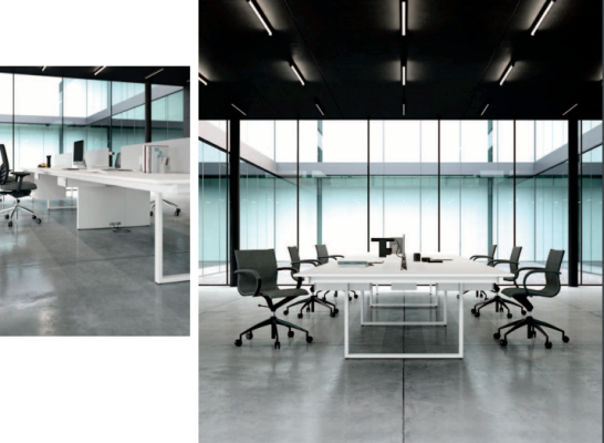 Tavolo per computer Tavolo da ufficio Bancone 6 persone Tavolo per laptop Tavoli Scrivania Nuovo