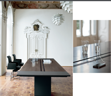 Tavolo da conferenze Scrivania da riunione Spazio ufficio Tavoli Mobili Nuovi